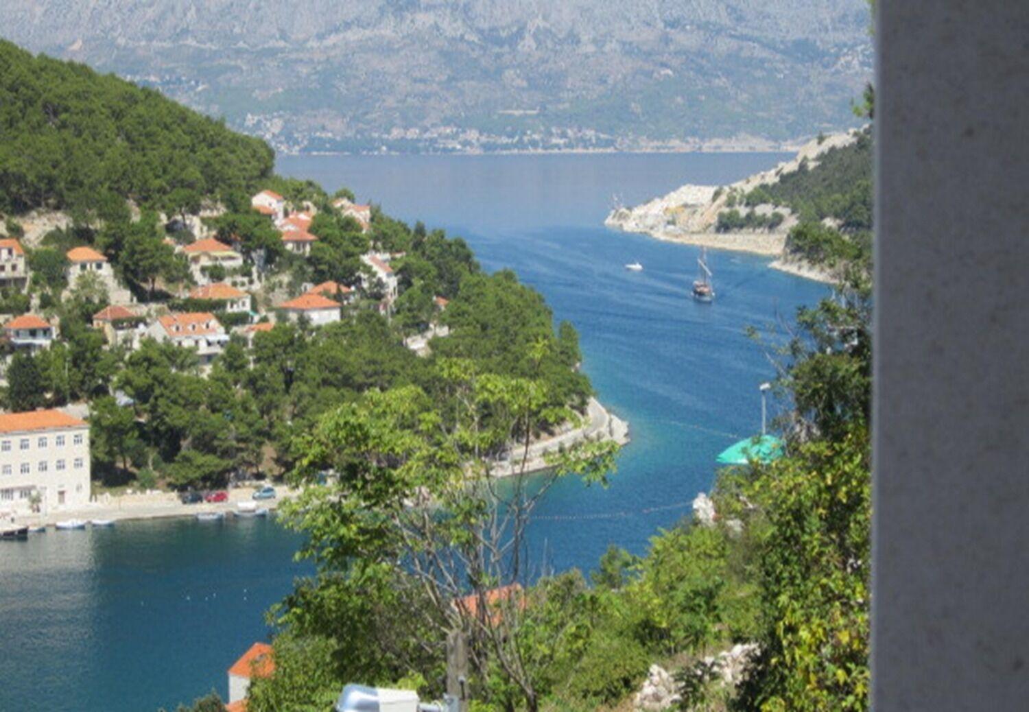 Apartments Mira - Beautiful Sea View Pucisca Bagian luar foto